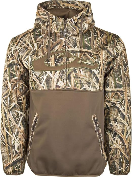 drake mst waterproof full zip hoodie