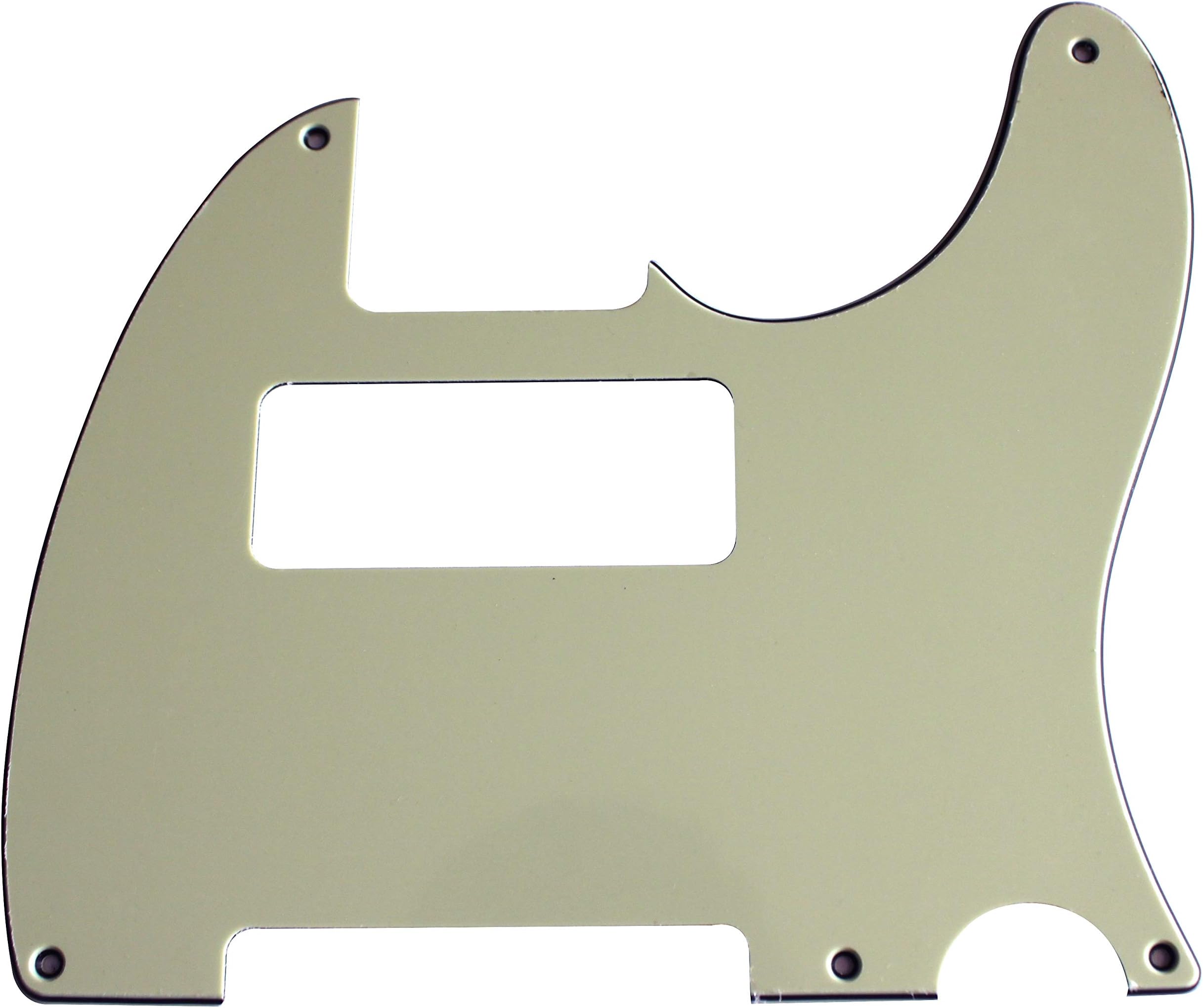 Guitar Parts For Fender Esquire Telecaster 5-Hole P90 Guitar Pickguard (3 Ply Mint Green)