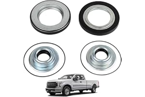 YzusGomumu Front Axle Knuckle Vacuum Shaft Seal And Outer Tube Seals Kit Compatible with 2005-2019 Ford F-250 F-350 F-450 F-5