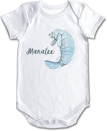Download Amazon.com: bbabylike Manatee Watercolor Cool Design Baby ...