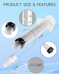 5ml Luer Lock Syringe without Needle - 5cc Plastic
