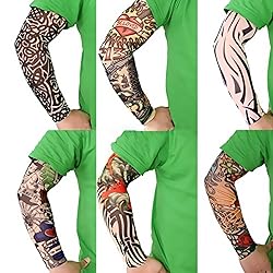 Akstore Temporary Tattoo Sleeves Set Arts Temporary