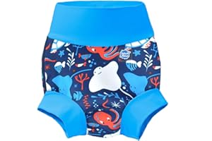 Splash About Happy Nappy Reusable Swim Diaper, Under The Sea, 12-24 Months