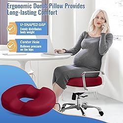 CloudBliss Donut Pillow Seat Cushion Chair Pad for