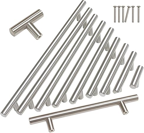 Gobrico Kitchen Cabinet Knobs And Handles Furniture T Bar Drawer