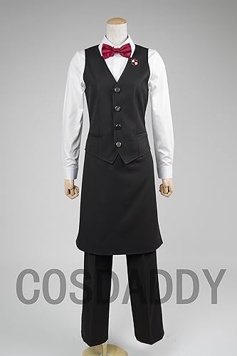 Amazon Cosdaddy デス ビリヤードdeath Parade コスプレ衣装 クイーンデキム裁定者 バーテン服 高品質 女性xl コスプレ 仮装 通販