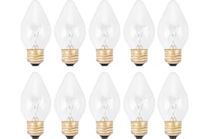 OCS Parts Hatco 02.30.043.00 Replacement Light Bulbs | 60W Torpedo Shape Replacement Lamps for Hatco Food Warmers (10-Pack)