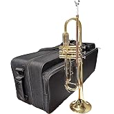 Trumpet Herche Superior Bb Trumpet M1 | Professional Instruments for all levels, MONEL VALVES, Rosebrass/Nickel-Silver/Gold, Solid Feel and Sound