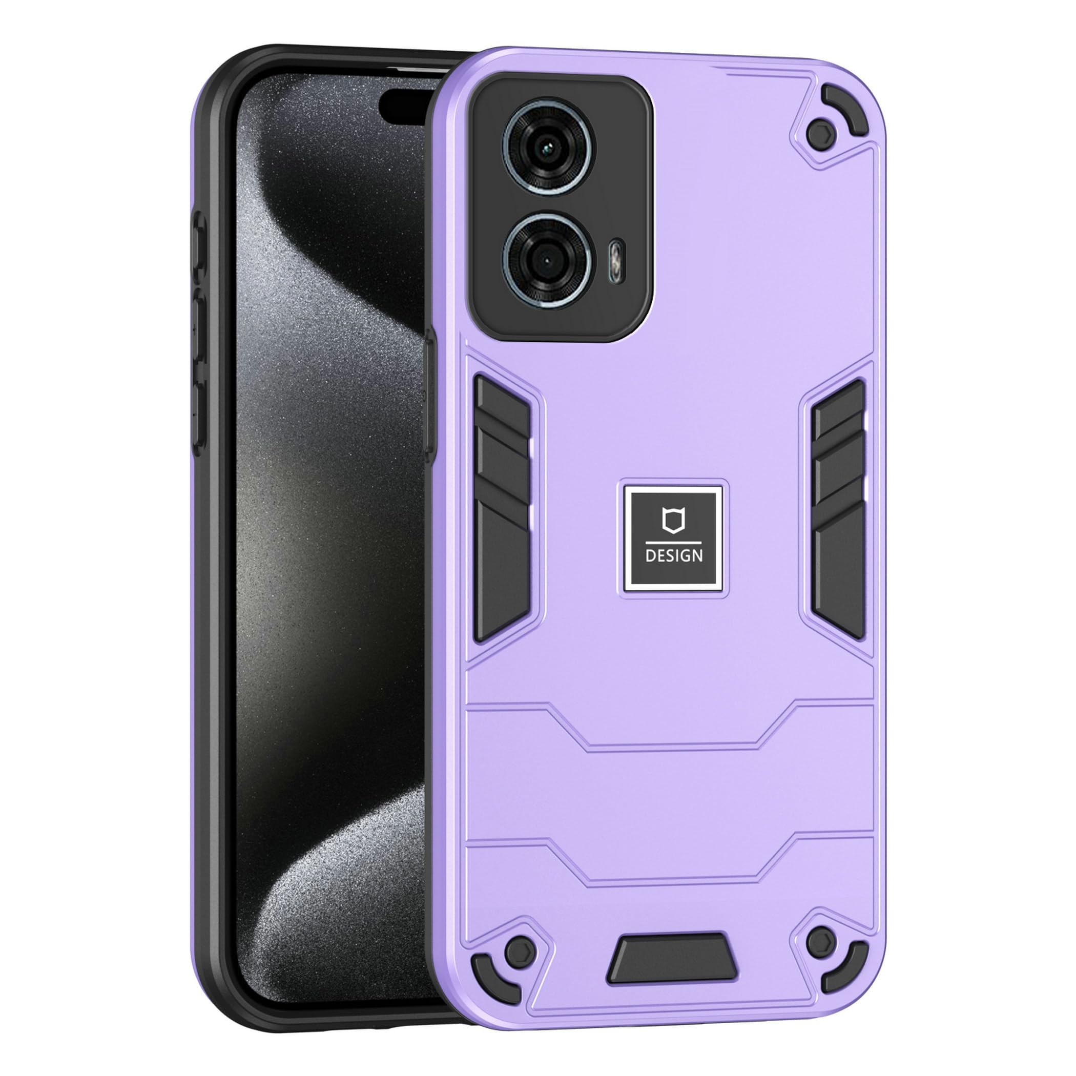 Case for Motorola Moto G24 Power Hard PC+TPU 2 in 1