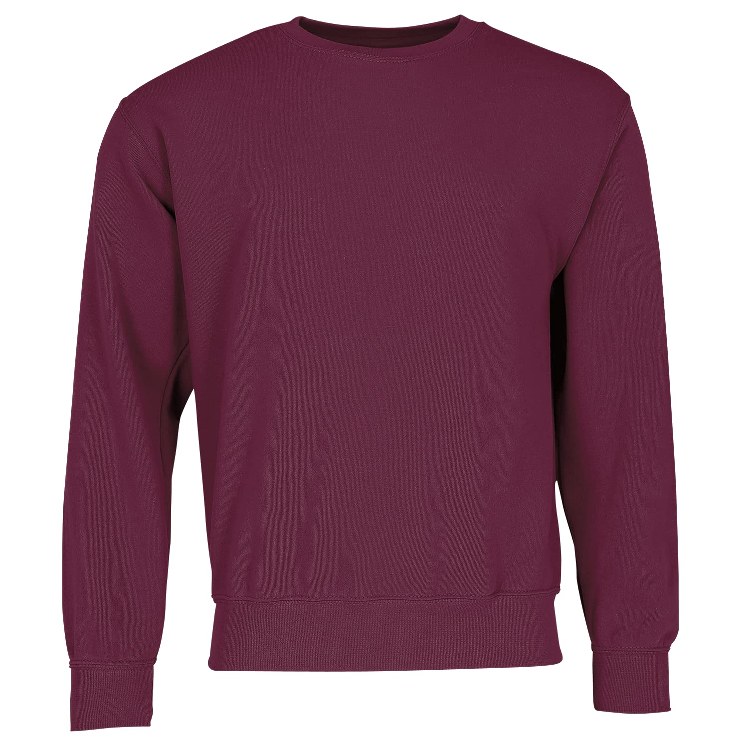 Fruit of the Loom Men's Set-In Classic Sweater, Burgundy, XX-Large