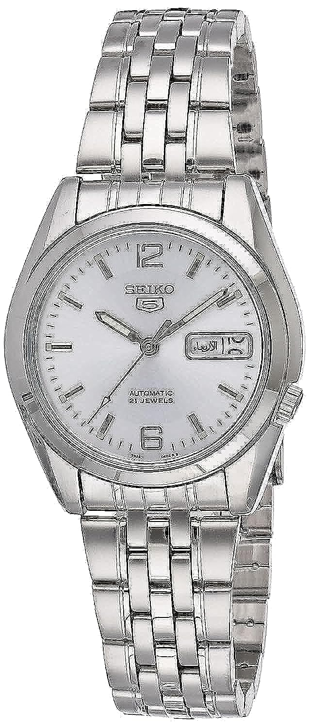 Seiko Men's Analogue Automatic Watch with Stainless Steel Bracelet – SNK385K1