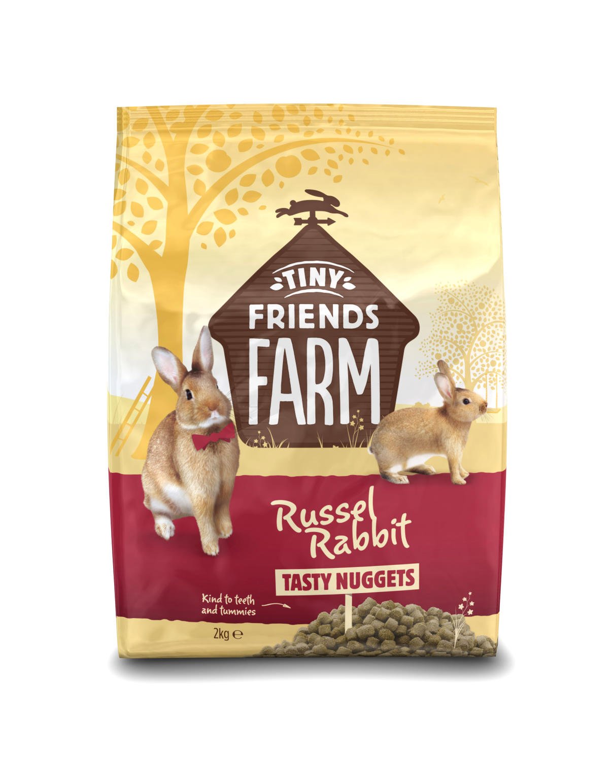 Supreme Petfoods Tiny Friends Farm Russel Rabbit Tasty Nuggets 10kg
