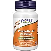 NOW Supplements, Probiotic-10&trade;, 25 Billion, 50 Veg Capsules