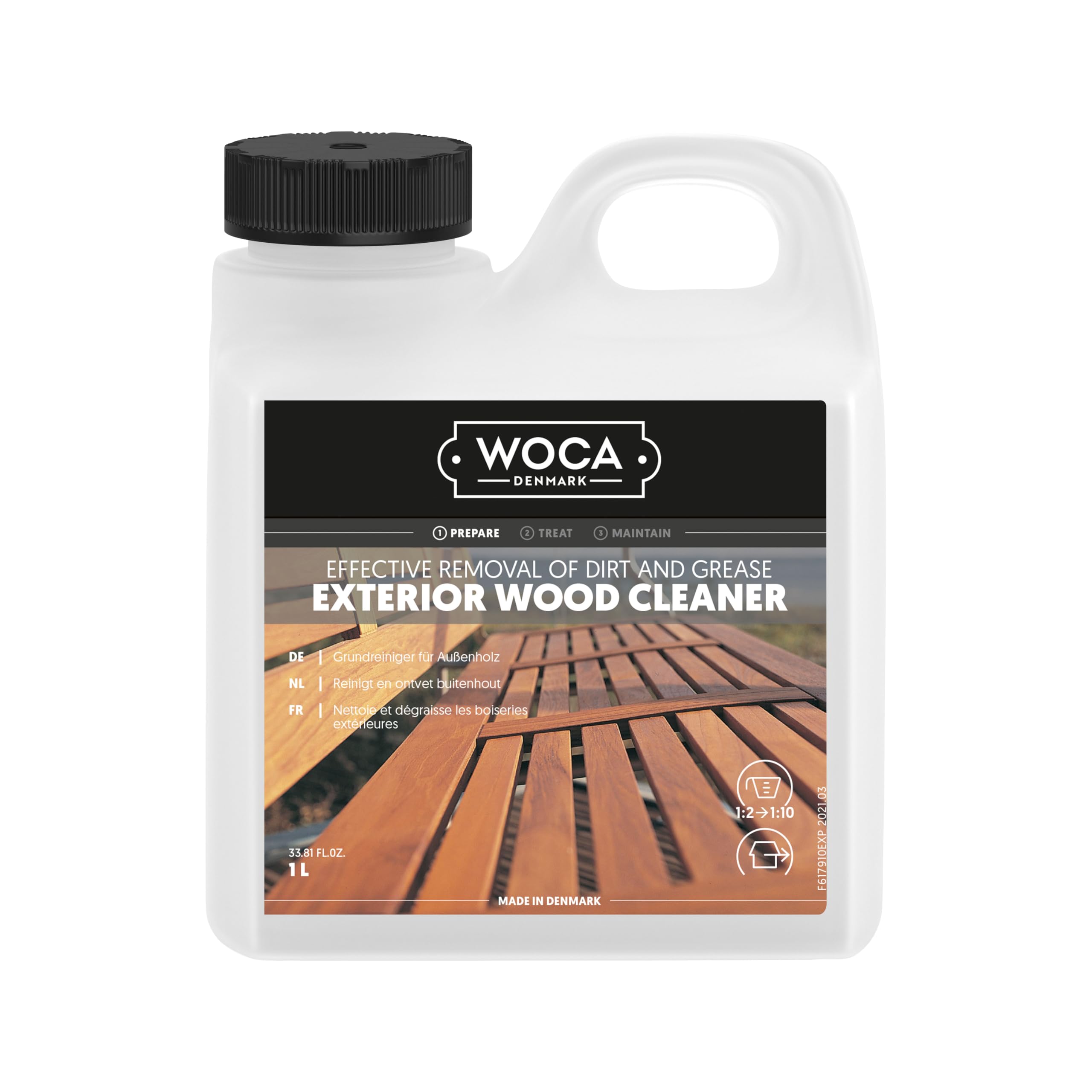 Woca Exterior Cleaner, 1 Liter, 617910A