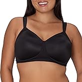 PLAYTEX womens Secrets Perfectly Smooth Wireless Bra, Full-coverage T-shirt Bra for Full Figures
