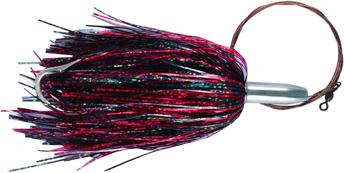 Big Bite Baits Billy Baits Rig and Ready Mini TS Cable, Black and Red