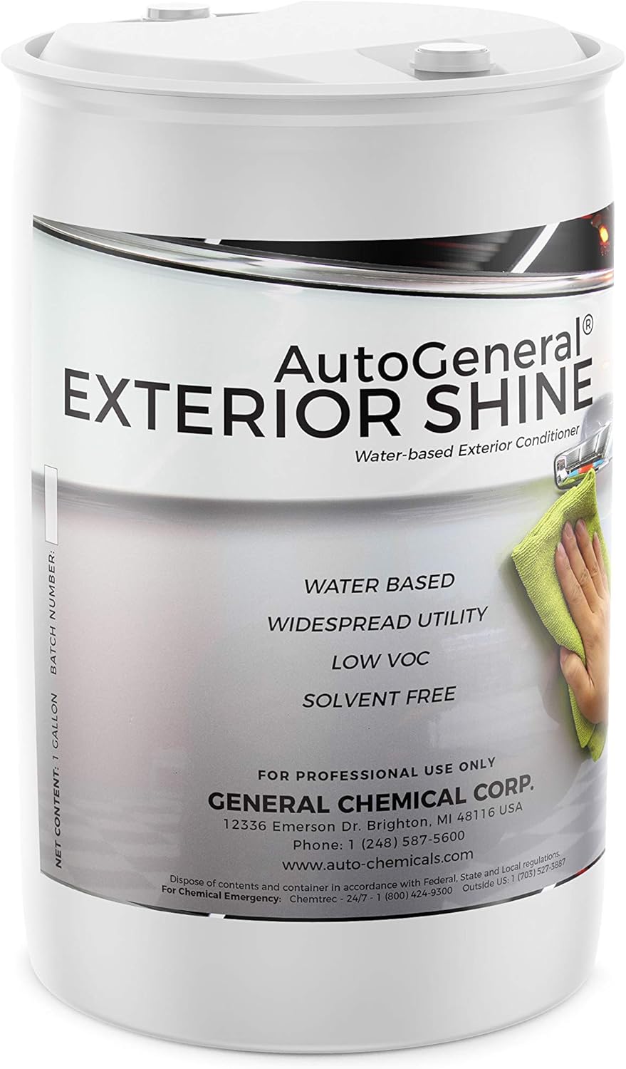 AutoGeneral Exterior Shine WaterBased Car