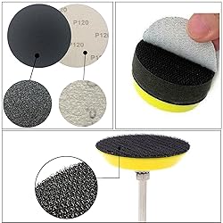 140Pcs 3 Inch Wet Dry Sanding Discs, Assorted 120
