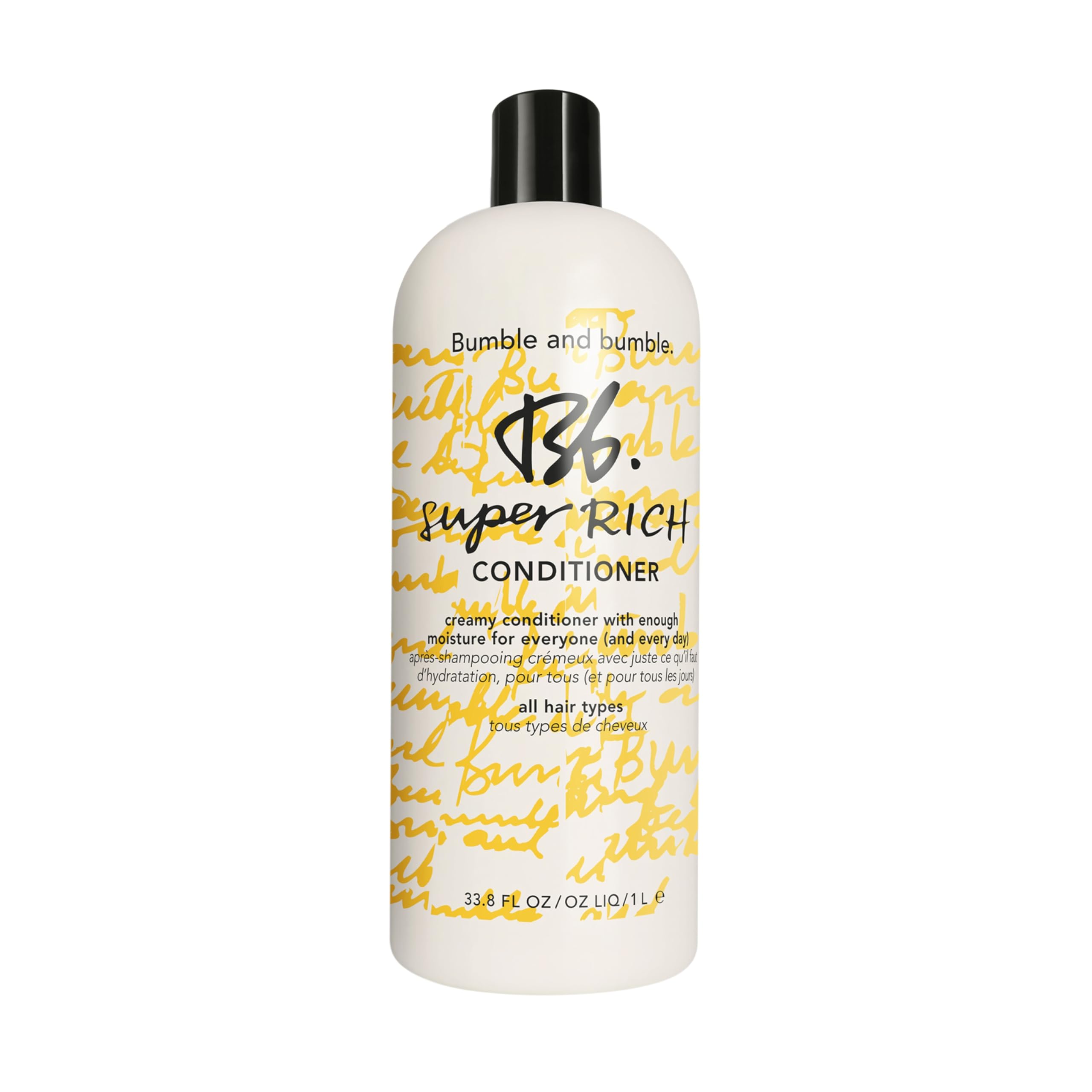 Bumble and bumble. Super Rich Hair Conditioner For Every Day | Hydrating + Adds Shine | Curly, Wavy, Straight | With Glycerin + Avocado Oil, 1000 ml