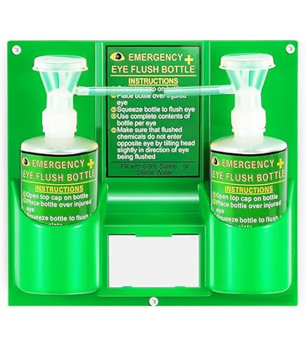 G1814 ララソ Guardian Equipment G1814 Wall Mount Eye Wash, Stainless