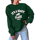 Christmas Sweatshirts for Women It's A Beaut Clark Sweatshirt Funny Christmas Tree Graphic Long Sleeve Shirts