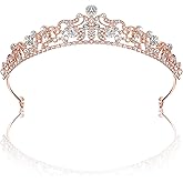 Apausvcm Silver Tiara Crowns,Wedding Tiaras and Crowns Rhinestone Bridal Crown Princess Tiara Rhinestone Queen Tiaras