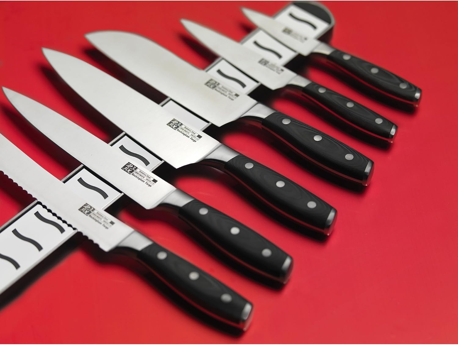 Rockingham Forge 9100 Series 8" Carving Knife Stainless Steel Blade, Micarta Handle, 19 cm - Image 4