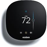 ecobee EB-STATe3L-01 3 Lite Thermostat, Wi-Fi, Works with Amazon Alexa