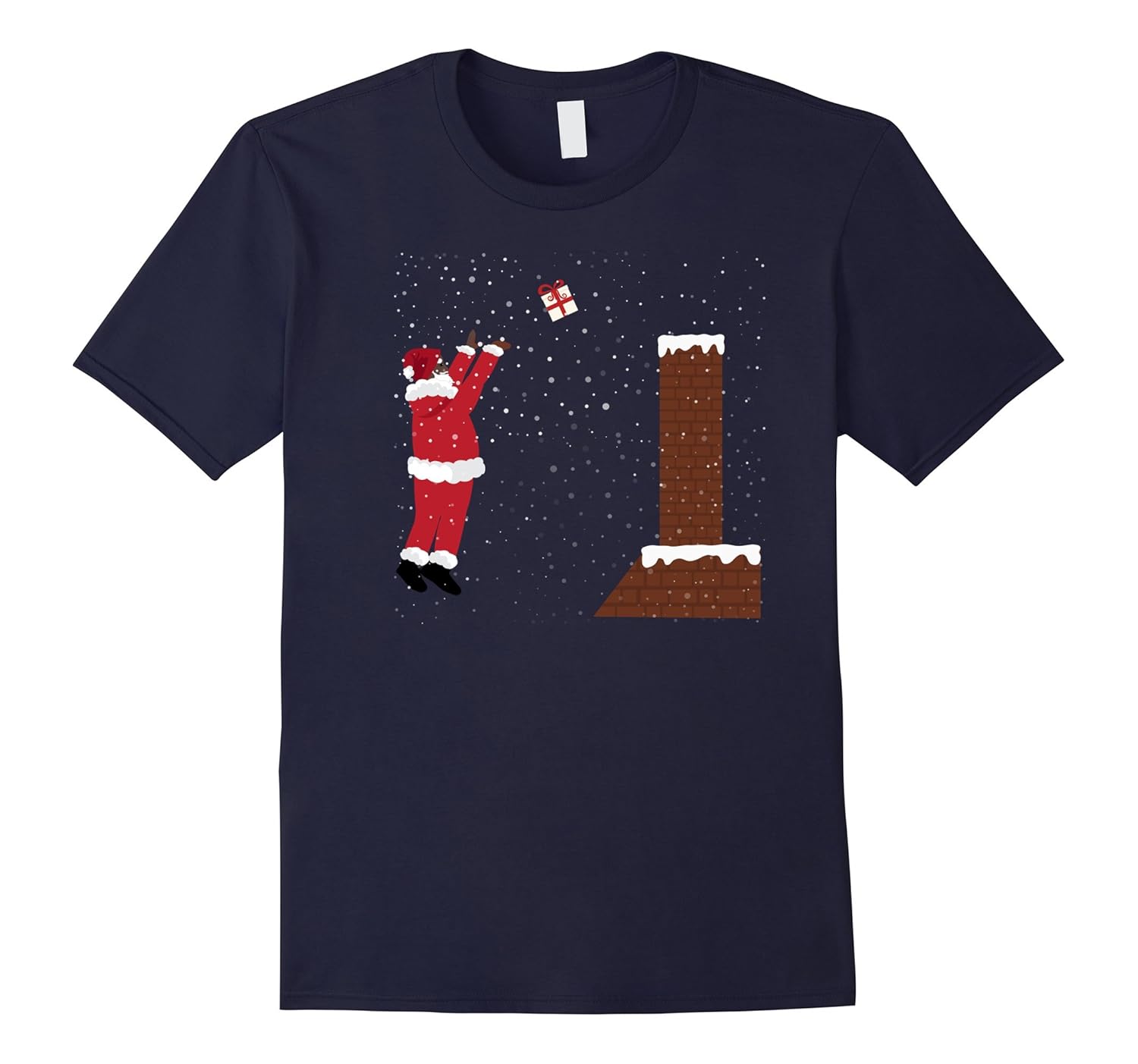 Santa Claus Basketball T Shirt-ANZ