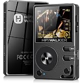 HIFI WALKER H2 Hi-Res Bluetooth MP3 Player with 64GB MicroSD Card, Portable Lossless Digital Audio Player with ESS DAC, DSD FLAC Support, USB DAC, Line Out, Physical Controls, Supports up to 512GB