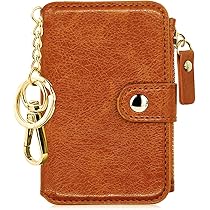 Amazon.com: Keychain Wallet with ID Window, Small Rfid