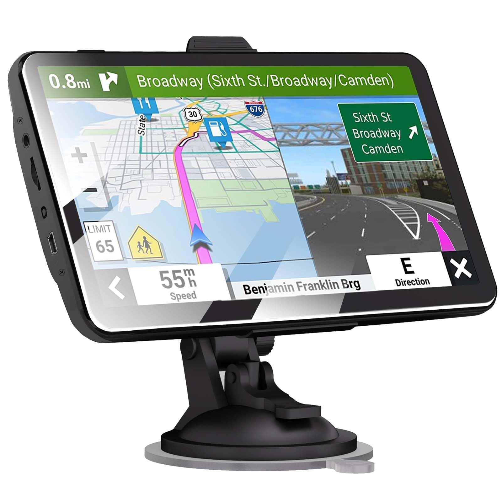 2024 Newest Car GPS Navigator 2.5D Touchscreen