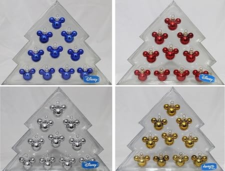 Decorazioni Natalizie Disney 2019.Disney Palline Palle Albero Di Natale Faccina Topolino 40 Pezzi Amazon It Casa E Cucina