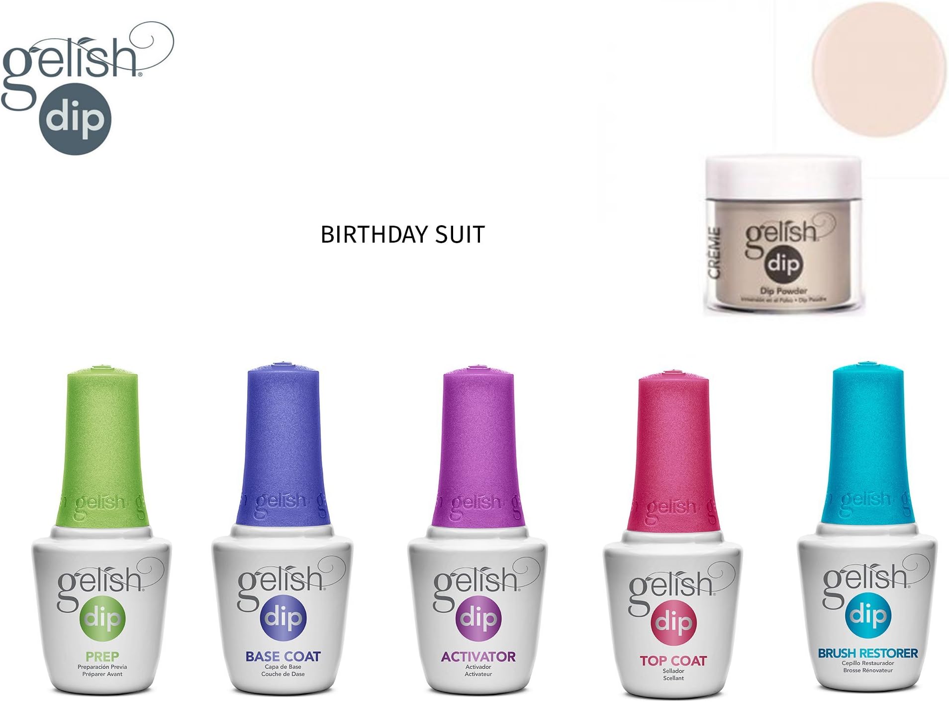 Gelish Dip Powder Starter Kit BIRTHDAY SUIT