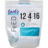 Jack's Nutrients 12-4-16 Reverse Osmosis Water-Soluble Fertilizer, 2.2lb | Targeted Micronutrient Package, for Adding Nutrients and Improving Uptake in Pure and Reverse Osmosis-Filtered Waters