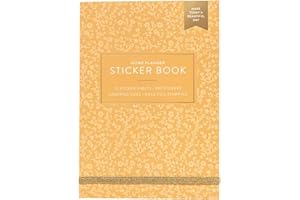 PASSIONATE PENNY PINCHER Home Planner Sticker Book 3rd Ed | Pack of 15 | 766 Total Stickers | Assorted Sizes | 5x7 Sheets of Stickers | Gold Foil Stamping | Fun Stickers for Home Planners, Money Planner, Journals