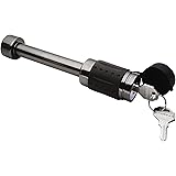 Connor Towing 1615190- NEW 5/8" Receiver Lock for Class III, IV, V Black Nickel