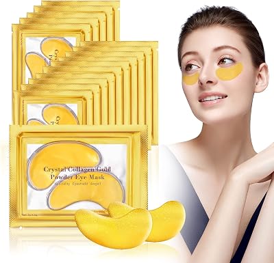 URAQT Under Eye Treatment Masks 16 Pairs Collagen Eye Patches Hydrating