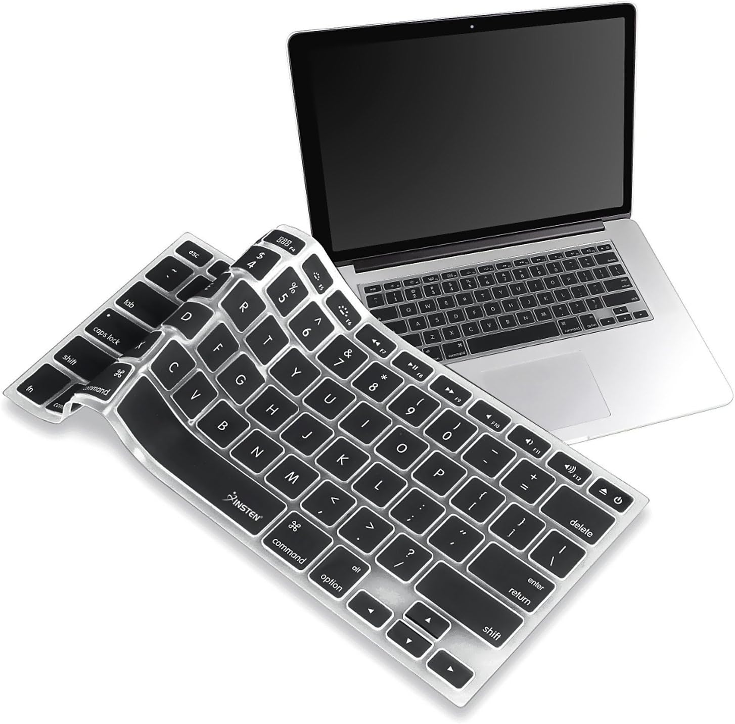 IVEA Silicone skin cover protector for Apple Wireless Bluetooth keyboard - Black