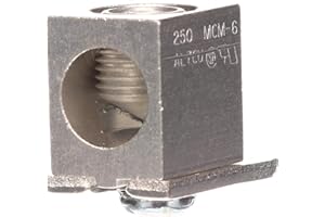 SIEMENS ECCS2 Ground Bar Lug Kit #6-250 MCM, Silver