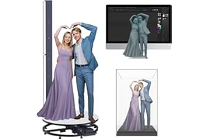 RIXZSIW Full Body 3D Scanner for 3D Printing, Metrology-Grade Precision 3D Printer Scanner 6 12MP Cameras, Companion 3D Modeling Software CHACKTOK-3D, with Computer Box, for People Up to 2 Meters