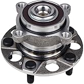 KUSATEC 512353 Rear Wheel Bearing Hub Assembly for Honda Accord 2008-2012 Acura TSX 2009-2014, 5 Lug w/ABS
