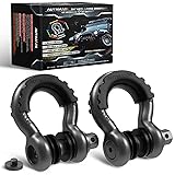 AUTMAXIN D Ring Shackles 3/4" Shackle