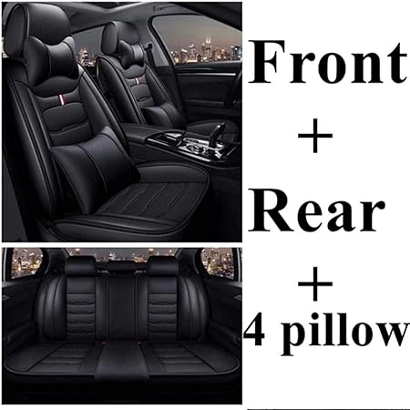 Amazon ヒュンダイジェネシスg80g90カーシートカバー新しいサンタフェマトリックスグランデュールローンズベラクルi10hbiix シートを保護するために使用滑り止め 防水 お手入れが簡単 耐摩耗性 快適性 ブラックラグジュアリー シートカバー 車 バイク