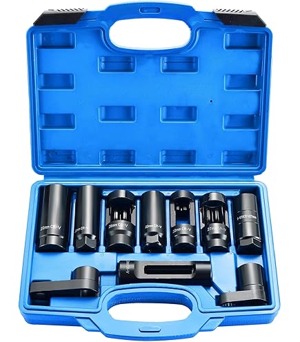 7Pcs Oxygen Lambda Sensor Socket Removal Set 22MM/27MM/29MM For Garage