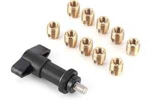 CYSFETENA Motorcycle Fairing Screw Kit, Motorcycle Fairing Repair Kit Type Repair Kit Universal Brass Motorcycle Parts Fairing Handle for Batwing Fairing 1996 to 2017