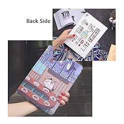 UnnFiko Cartoon iPad Mini 4 Case, Slim Lightweight