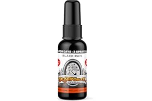 BLUNT POWER BluntPower (Black Rain, 1 Pack) Concentrated Odor Eliminator & Diffuser Oil - Room Deodorizer, Odor Eliminator, Air Freshener - Premium Oil Based Air Freshener