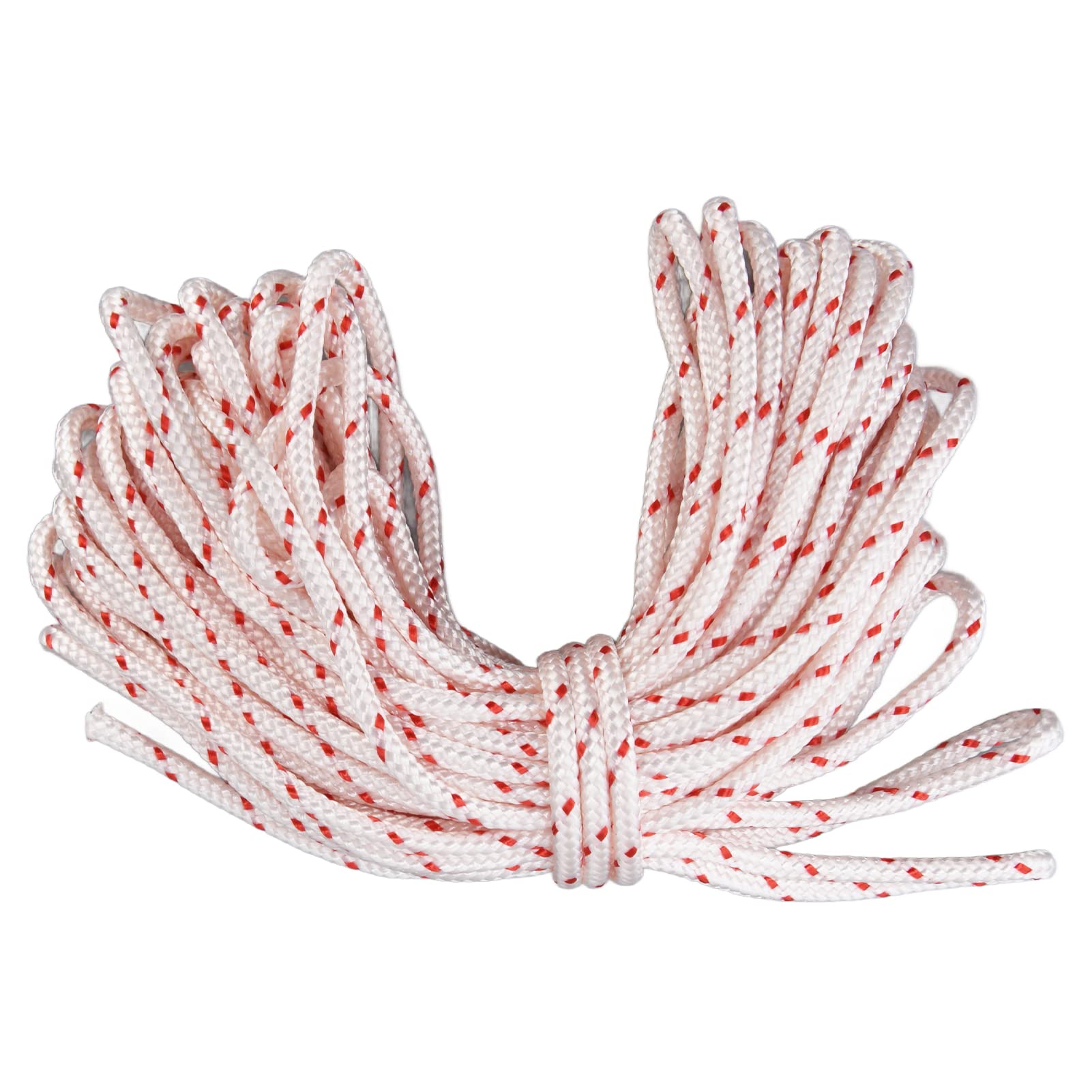 Zerodis Trimmer Starter Rope, 10M Nylon Recoil Starter Rope Pull Cord Trimmer Edger Brush Cutter Lawn Mower for Stihl Chainsaw (4.5mm)