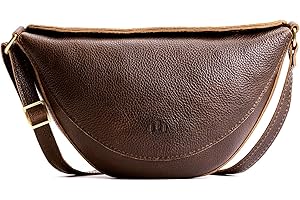 Portland Leather Goods Koala Sling Bag – Leather Sling with Adjustable Strap – Handmade from the Finest Full-Grain Hides